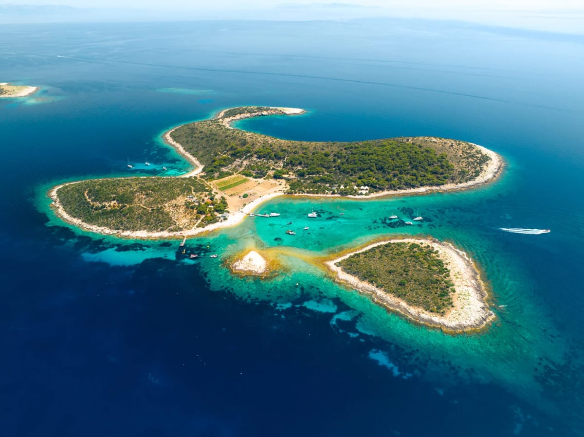 The Blue Lagoon at Budikovac off island Vis